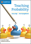 The front cover of Teaching probability