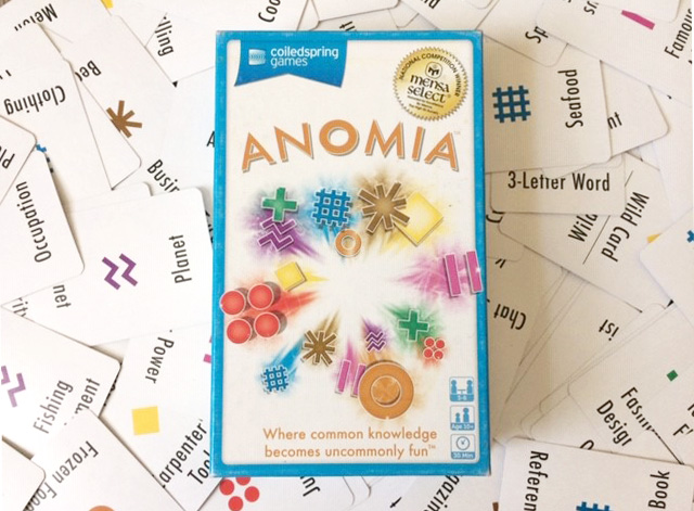 Anomia card game