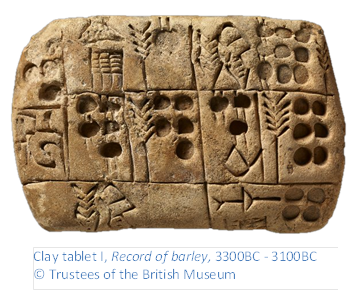 Clay tablet