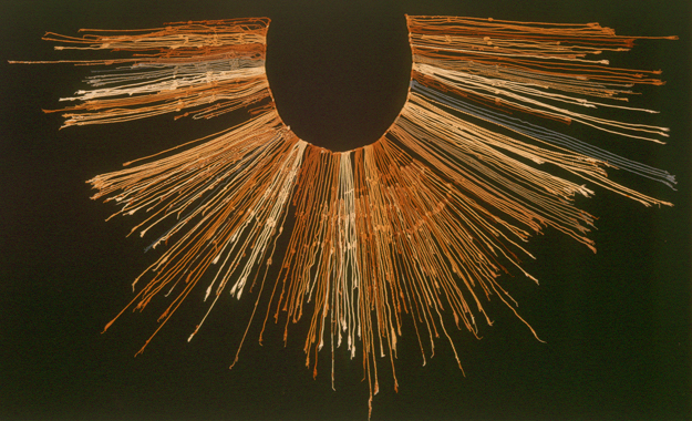 An Inca quipu, from the Larco Museum in Lima