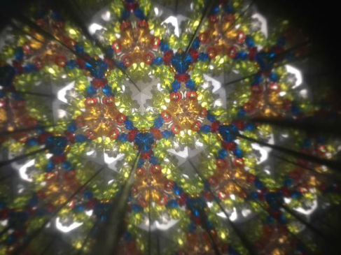 Internal kaleidoscope image