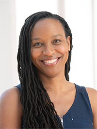 A headshot of Sybil Prince-Nelson with a plain white background behind her