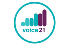Voice 21 logo
