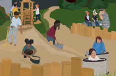 A section of the cover from A pedagogy of play