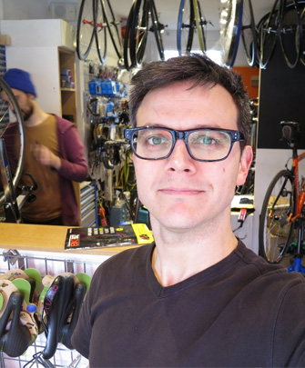 Pete Owen owner of Rat Race Cycles Pete Owen owner of Rat Race Cycles